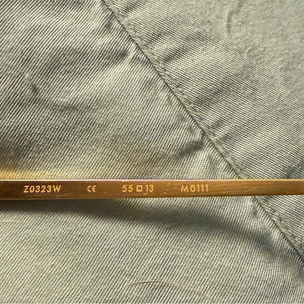 Louis Vuitton Brown and Gold Sunglasses - Picture 12 of 12